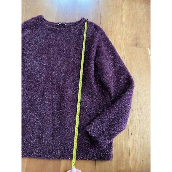 iBlues Sweater Purple Tinsel Plum Medium Aubergine Metallic I Blues - Picture 8 of 12